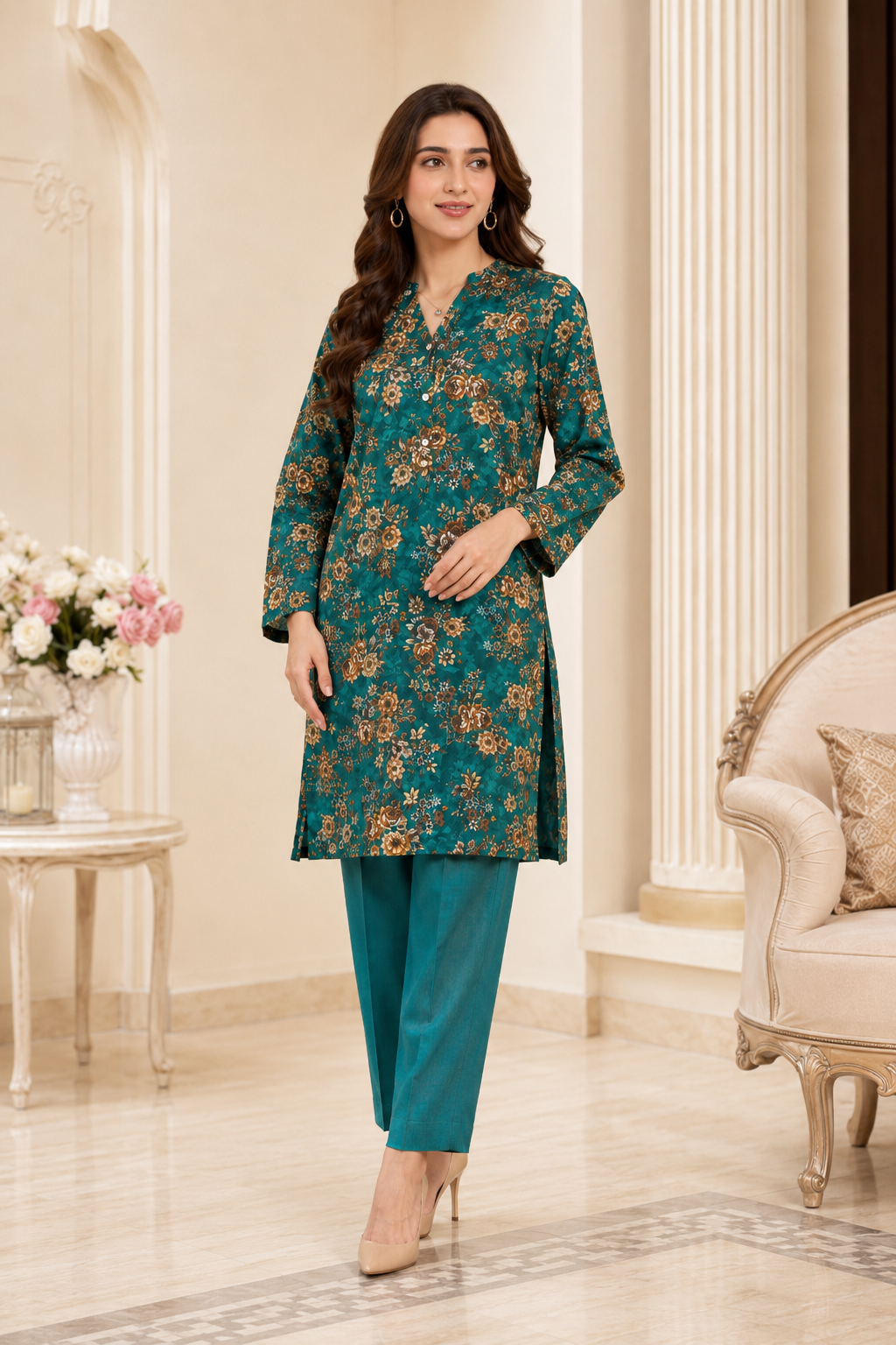 Emerald Floral