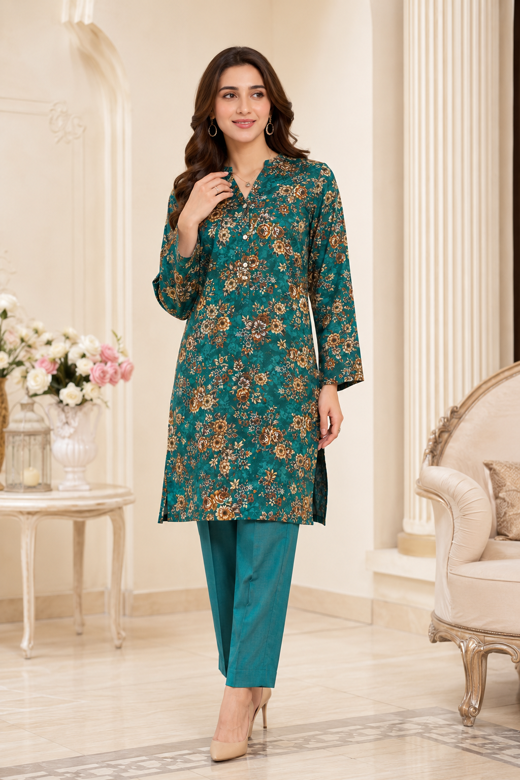 Emerald Floral