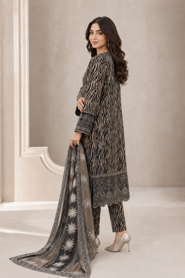 Charcoal Stripe