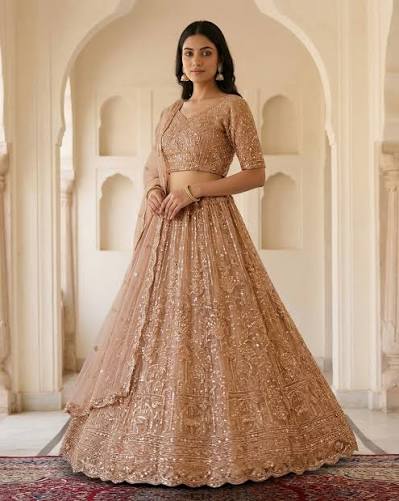 Bridal Pret Lehenga Set - Royal Garden